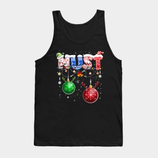 Chest Nuts Funny Matching Chestnuts Christmas Couples Nuts Tank Top